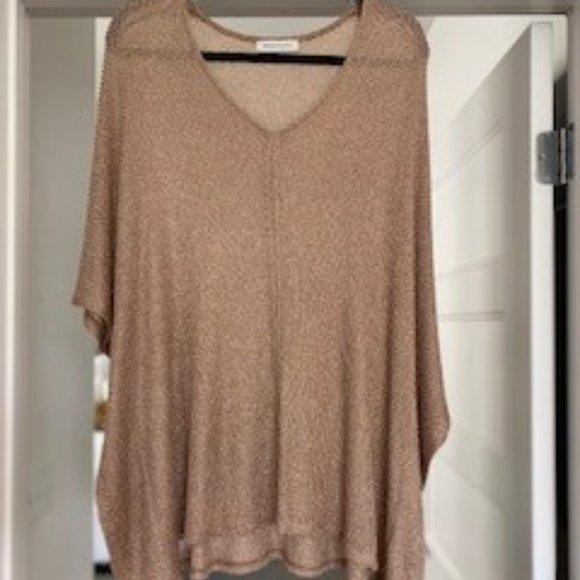 BCBGMaxAzria Swim Everything But Water Metallic Gold Cover Upresort